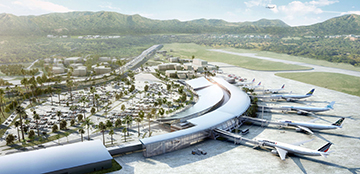 Voiture louée à l'aéroport